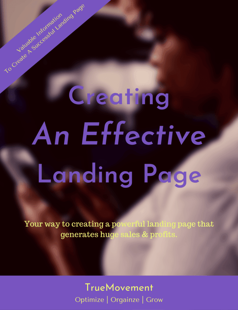 Creating An Effective Landing Page