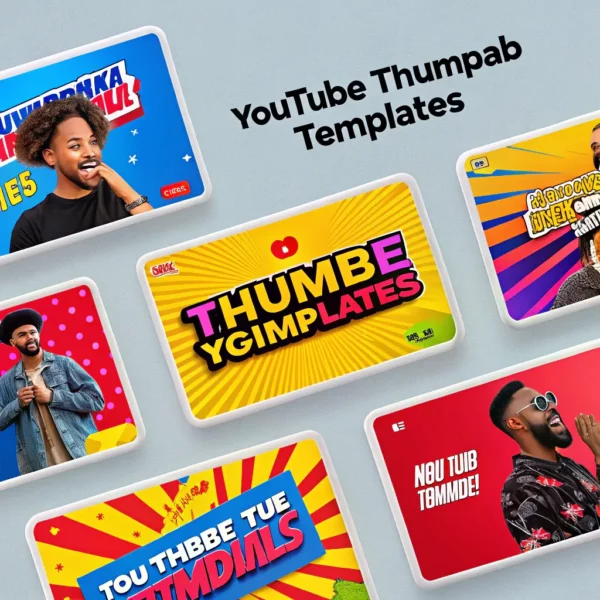 YouTube Thumbnail Template